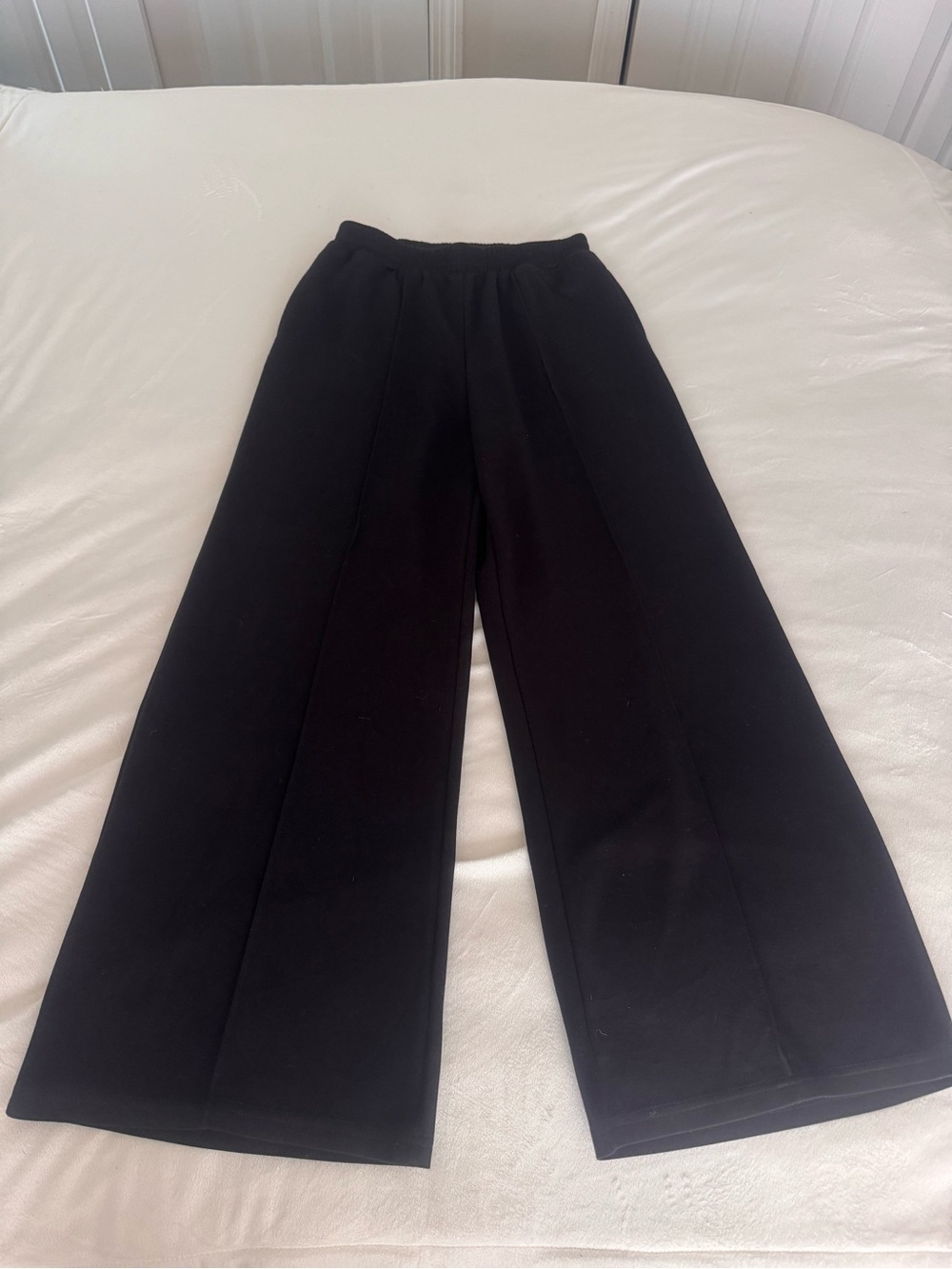 NWOT Dressy Wide Leg Black Pants -